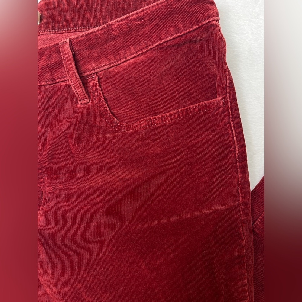 Levi’s 725 High Rise Boot Cut Maroon Corduroy Pants Sz 33 Academia Gilmore Girls - Picture 14 of 14